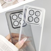 For Motorola Moto G54 5G G34 G24 G14 G85 G60 G32 Edge 40 Neo 50 Fusion Pro Clear Silicone Case G 54 85 60 Camera Protect Cover