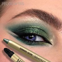 Long-Lasting, Waterproof Eyeshadow Stick,Dual-Ended Eye Shadow Stick,Ideal for Beginners,Perfect for Music Festivals