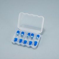 5 Pairs Silicone Flight Earplugs Noise Reduction Pressure Equalization Sleep Earplug Reusable Noise Cancel Ear Plugs Airplane