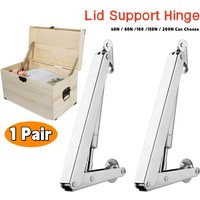 2 Pack 6KG-20KG Lid Support Hinge,Lid Stay with Soft Close,Heavy Duty Gas Struts,Gas Spring,Slow Lowering Safety,Lids Lifters