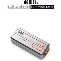 DD ddHiFi TC44Pro E3 Hi-Res DAC/AMP-Adapter mit Dual CS43198 DAC, 3,5 mm und 4,4 mm symmetrischem Ausgang, abnehmbarem Kabel für Telefon/PC
