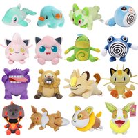 Pokemon Scream Tail Plush Toy Gengar Sprigatito Yamper Meowth Charcadet Poliwhirl Anime Stuffed Soft Doll Great Birthday Gifts