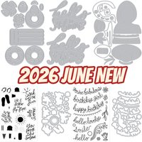 2026 June New Basketball Stamps Metal Cutting Dies For DIY Scrapbooking Crafts Maker Photo Album Template Handmade Decoration