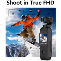 FHD Touch Screen Pocket Wifi Cam Portable Body Camera Moto Dashcam Vlog Photography Action Camcorder Hangul Supported Recording