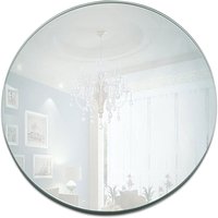 Round Acrylic Mirror Tray 8inch Circle Candle Mirror Plate Decor Accessory for Wedding Baby Shower Birthday Centerpieces Decorat