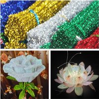 100pcs Glitter Chenille Stems Pipe Cleaners Plush Tinsel Stems Wired Sticks For Kids Educational Handmade Craft Toys Supplies