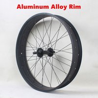 26X4.0 Snowbike Wheel Set Wide Rim Aluminum Alloy 26 Inch ATV Fat Bike Parts Fatbike 36 Holes Disc Brake