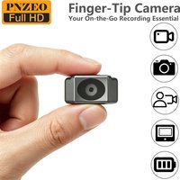 Finger-Tip Cameras, Compact Portable Action Cameras, With Display, Full HD Mini Pocket Vlogging Camera