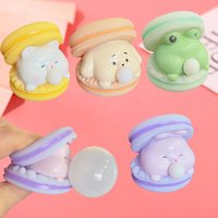 Creative cartoon bubble blowing, squeezing and laughing cute animal stress-relieving toy stress relief venting gadget