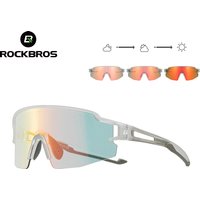 ROCKBROS Cycling Glasses Photochromic Bike Bicycle Glasses UV400 Sunglasses Sports Protection Eyewear MTB Road Cycling Goggles