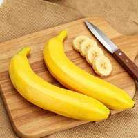 Banana slow rebound realistic fruit, soft and squeezable, stress relief prank gift, suitable for children and adults