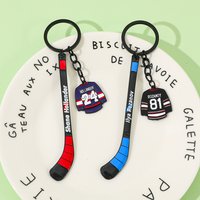 Hockey Player Keychain Ilya Rozanov 81 Shane Hollander 24 Jersey Charm Heated Rivalry Fan Key Ring Backpack Pendant Gift