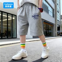 Boys' Shorts Summer Clothes Fashion Letter California Printed Sweatpants Loose Cotton Short Pants Kids Straight Shorts ZMJZ1