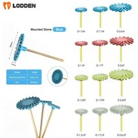 Dental Diamond Polishers Rubber Pregnant Burs for Zirconia or All Ceramics Polshing Tools in Dental Lab Materials