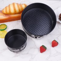 4/7Inch Spring Form Cake Pan Round Nonstick Baking Pans Spring Form For Cheesecake Tier Wedding Cakes Removable Bottom Quiches