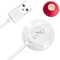 USB for Rose Massage Toy Charger Standing Magnetic Adapter Fast Charging USB Cable Cord Replacement Base Dock Station