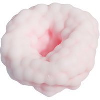 Różowa piłka antystresowa w kształcie pączka, miękka, gniotąca się, zabawka sensoryczna do łagodzenia stresu i lęku, przenośna dekoracja na biurko, za