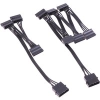 1pcs 4Pin 1 Male To 3/4/5/6 Female Splitter Adapter SATA Power Hard Disk Extension Hard Drive Cable Accessories