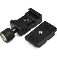 K30 Clamp 1/4" Mount QR Quick Release Plate 30mm For Benro For Arca For Swiss For Wimberley Digital Camera Tripod