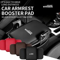 Center Console Arm Rest Protector Leather Car Armrest Box Pad Storage Pocket for Suzuki Grand Vitara 2WD 4WD Hybrid accessories