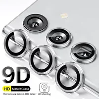 Samsang A55 5G Case Matel Ring Back Camera Protectors For Samsung Galaxy A 55 35 25 15 A54 A34/14 Rear HD Lens Glass Accessories