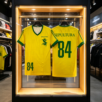 Best Seller Sepultura Soccer Jersey Short Sleeve 84 Jersey Men's Casual Tee Fashion Clothes Comfortable Minimalist Beach Wear