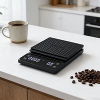 3kg/0.1g Digital Coffee Scale with Timer Kitchen Tools Multifunction Weighing Scale Pour Over Drip Espresso Scale LCD Display