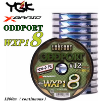 Original YGK X-BRAID ODDPORT WXP1 X8 PE Fishing Line 100m-1200m Japan Fishing Line 25LB 35LB 60LB 80LB 100LB 180LB
