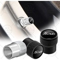 4pcs Auto Accessories Wheel Tire Valve Stem Air Dust Cover Caps For Ford Fiesta Emblem Car Styling Decoration