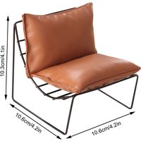 1:6 1:12 Dollhouse Miniature Sofa Chair Back Chair Furniture Living Room Model Decor Toy