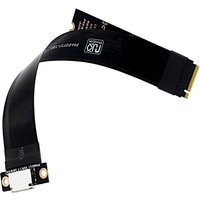 M.2 NVME to Oculink 4i Extension Cable for SSD Graphics Card M2 M Key to SFF-8612 Adapter PCIe 4.0 Gen4 Cable for Desktop Laptop
