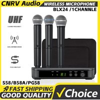 CNRV BLX4 BLX24 Wireless Microphone Stage Performance 1-Channel UHF Karaoke Professional Wireless Microphone