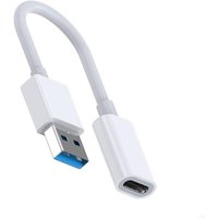 5Gbps USB A to Type C Female Power Cable Headsets Converter Cord 15CM 5.9in Y3ND
