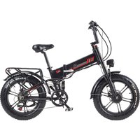 AliExpress Electric Bike RANDRIDE YX20M-2 Double Engine 1000W 48V 20Ah Wide Tires 20*4.0-Inch Foldable 7 Speeds Hydraulic Brakes 40-45 Km/h