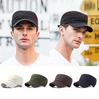 Casquette classique ajustable en coton, style cadet militaire, vintage, protection solaire respirante, décontractée