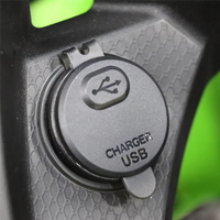 A30P-Motorcycle USB Charger With Voltage Display USB+Type-C Port Socket For Kawasaki Ninja 400 650 Versys 650 Accessories
