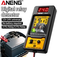 ANENG RT01 Relay Tester Aermotor 11-25V Car Battery Voltage Detector LED Indicator Light Alternator Analyzer Diagnostic Tool