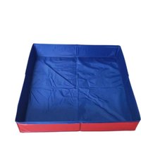 PVC Folding Pet Swimming Pool Dog Cat Kiddie Wading Pool Pet Puppy Bathing Tub Summer Outdoor Backyard Water Fun Toys 50x50cm