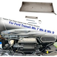 Injector Protection Tray kit For Ford Transit: Mk7 Mk8 Mk9 Generations Stainless steel Engine Bay Protection / Water Management
