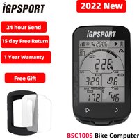 IGPSPORT BSC100S Computer IGS Bicycle Computer BLE ANT 2.6 Inch Waterproof Wireless Bike Stopwatch MTB Road Cycling Computer