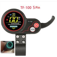 For TF-100 36V 48V 5Pin LCD Electric Scooter Display Replacement Part Compatible with Multiple Controller Models