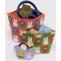 3PCS Hot Cartoon Miffy Series Makeup Bag Creativity Exquisite Cute Print Portable Toiletry Bag Storage Bag Birthday Gifts