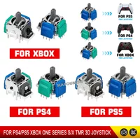 2/10pcs K-Silver TMR Electromagnetic Joystick for Ps4 Ps5 Xbox Series S X Controller Module Magnetic Sensor 3D Analog Stick