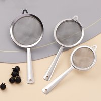 Portable Stainless Steel Matcha Sifter Very Fine Mesh Rust-Proof Tea Strainer Small Easy to Clean Cocktail Sieve for Kitchen