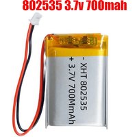 1-4pcs 802535 Battery 700mAh 3.7V Lithium Polymer Battery for GPS Smart Watch Flashlight Electric Toy Speaker Headset