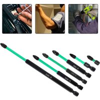 25mm-150mm Screwdriver Bit Alloy Steel For PZ-2 For Furniture Installation Home Repair Tool For Pozidriv Hex Screwdriver Bit