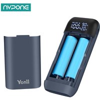 18650 Batterieladegerät Hülle DIY Power Bank Box QC3.0 PD 18 W Schnellladehülle für 18650 217000 20700 Box für Lithium-Batterie-Ladegerät