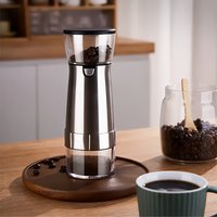 Electric Coffee Bean Grinder USB Rechargeable Stainless Steel Manual Coffee Mill Machine Bean Grinders Kitchen Accessories