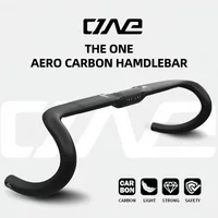 AliExpress NONE THE ONE AERO T1000 Road Handlebar 360mm/380mm/400mm/420mm Black Matt Fully Internal Routing Road Bicycle Gravel HandleBar