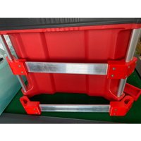 Side Hanging Aluminum Rod for Milwauke Packout Toolbox Side Hanging System Expansion Kit Horizontal Rods Parts Quick Bracket